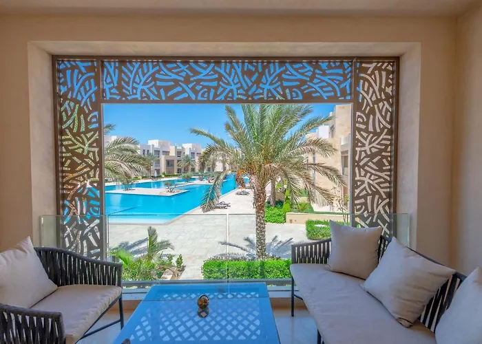 Elegant 2-bedroom In Mangroovy, Pool & Appartamento Hurghada